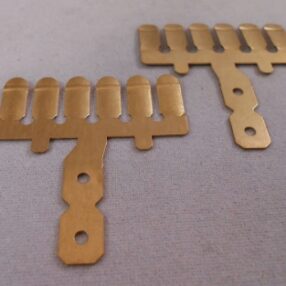 Stamped Brass Insert for the Injection Mold Industry